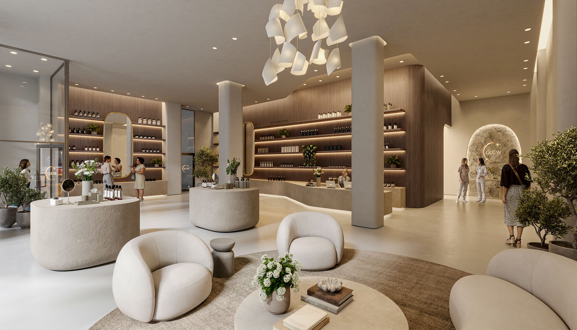 Commercial retail space nyc interior