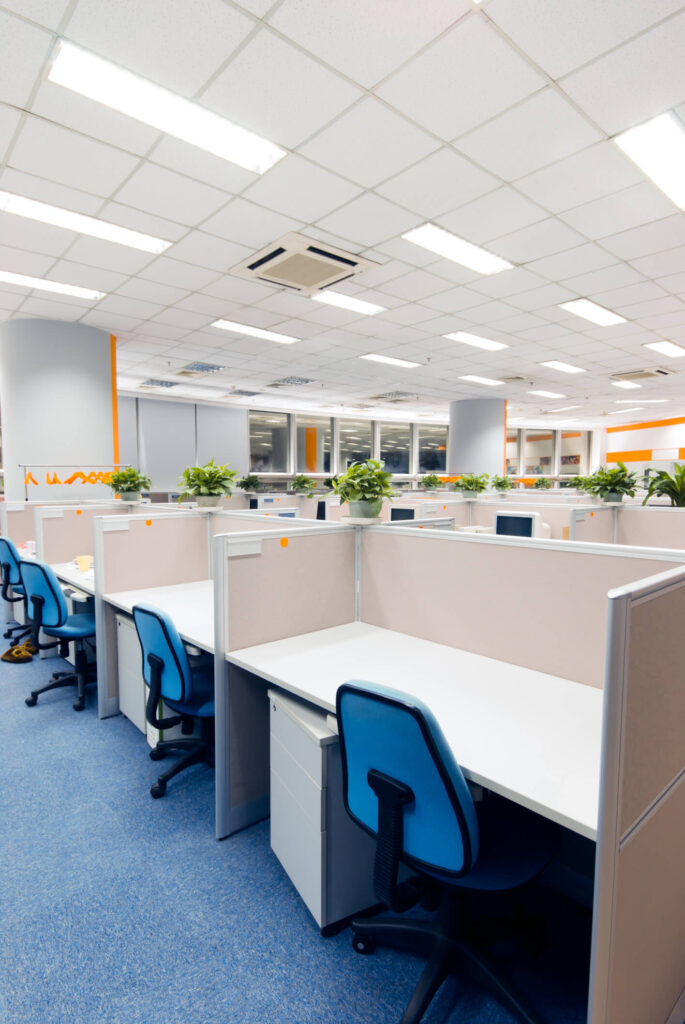 NYC commercial office space interior
