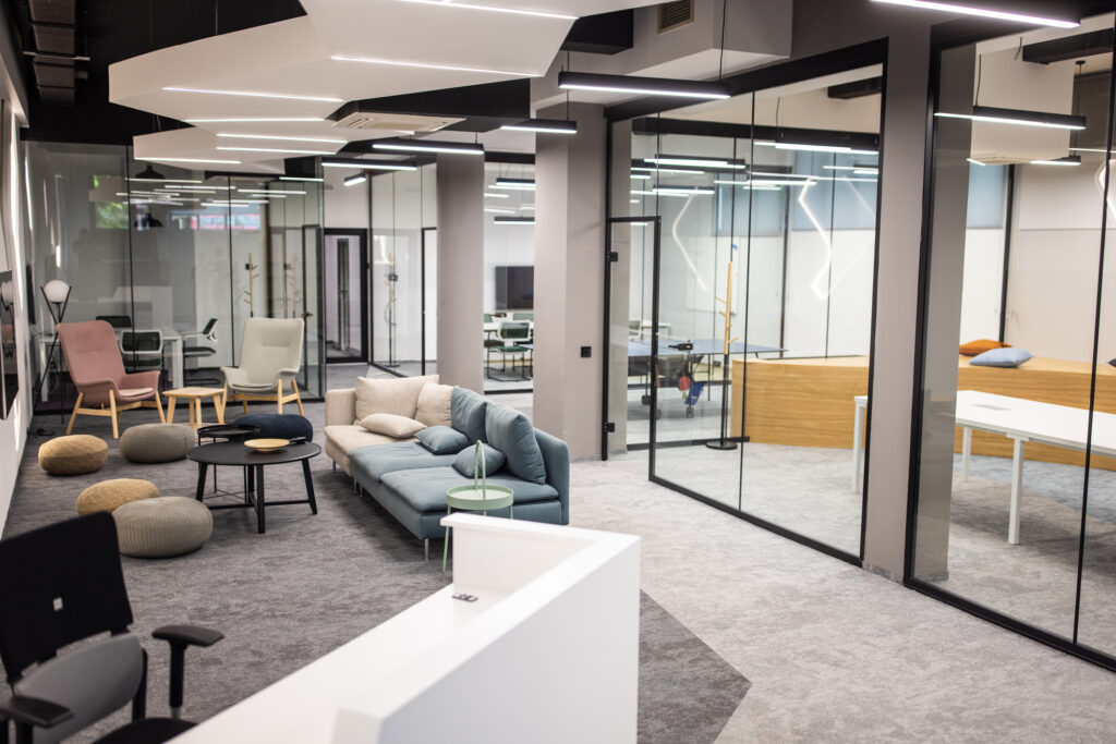 NYC commercial office space interior