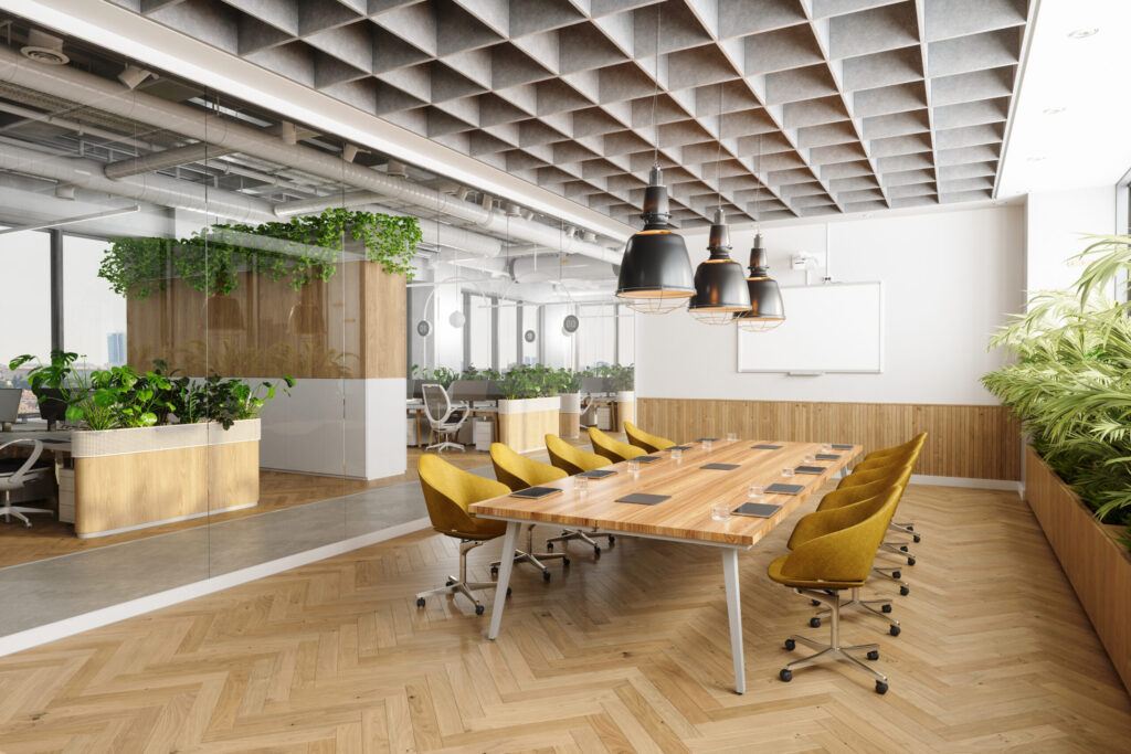 NYC commercial office space interior