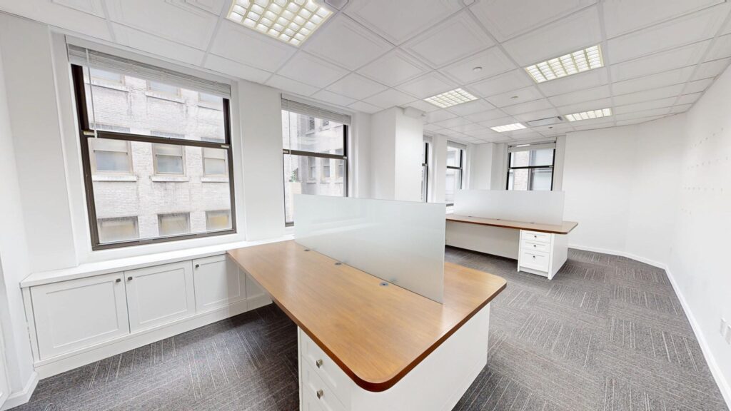 NYC commercial office space interior