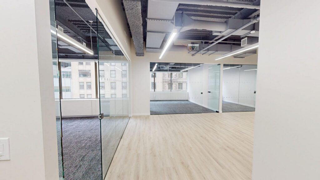 NYC commercial office space interior